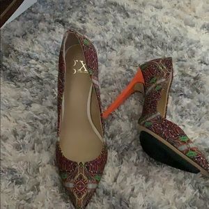 Beautiful fabric pump!